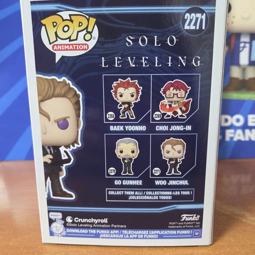 Funko Pop Animation Woo Jinchul new figure Solo Leveling #2271