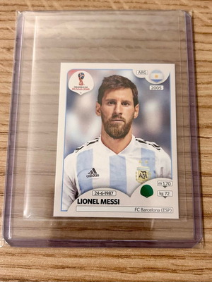 Αυτοκόλλητο Lionel Messi Αργεντινή Panini WC 2018 σαν καινούργιο #276