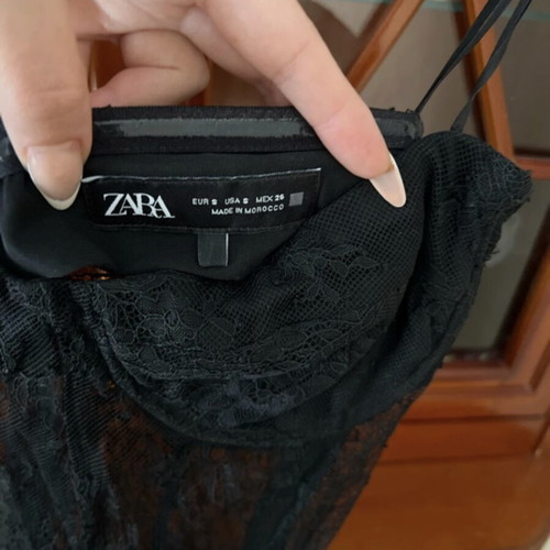 Zara black jumpsuit size S
