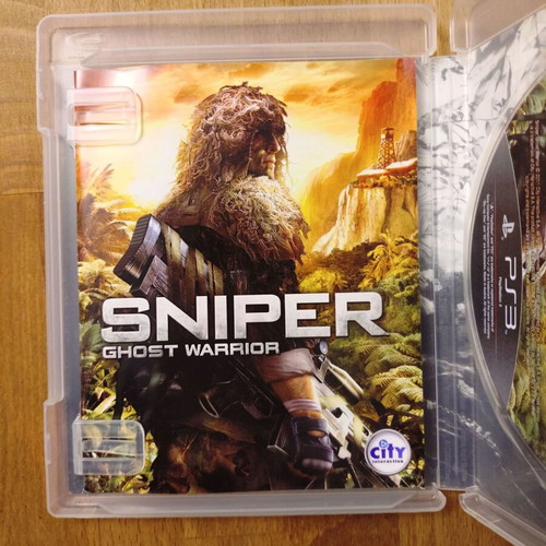 Sniper Ghost Warrior PS3 game used