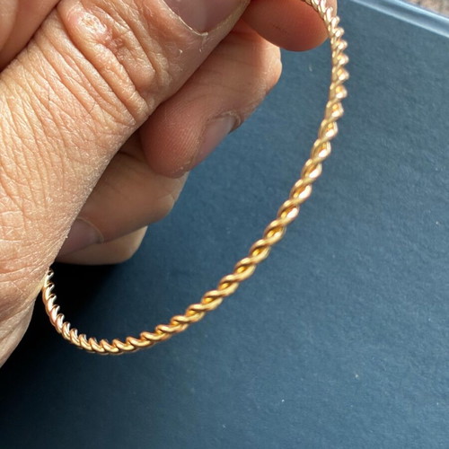 Women's gold-plated bracelets new, gold color
