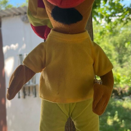 Plush hanging reggae doll like new