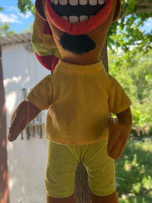 Plush hanging reggae doll like new