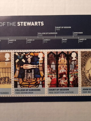 Γραμματόσημα_The Age of Stewarts (Miniature Sheet)
