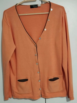 Heine cardigan with sleeveless top set size 46 like new