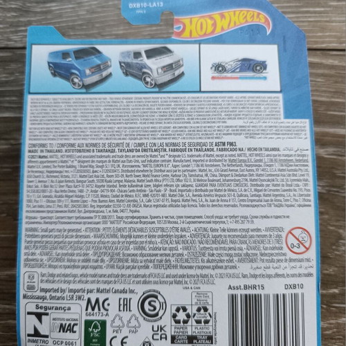 Hot Wheels '77 Dodge Custom Van DXB10 Color Shifters new sealed