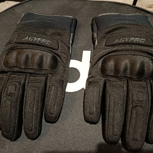 AGVpro Garage Dry-Tex Winter Men's Motorcycle Gloves like new, waterproof