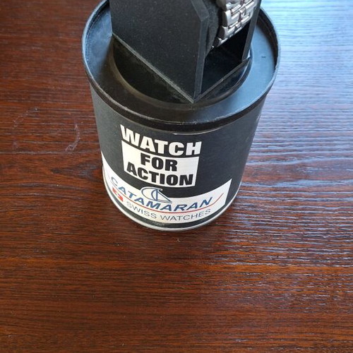 Catamaran Tornado men's watch like new, black dial