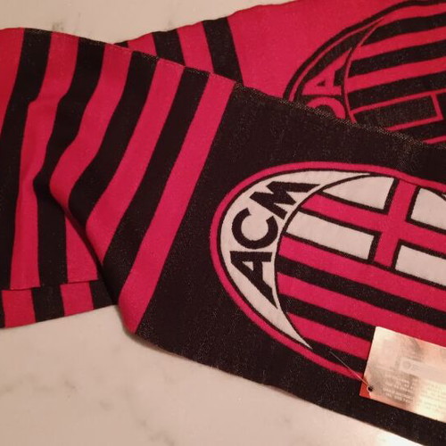 Milan scarf used, authentic