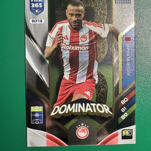 Panini Adrenalyn XL FIFA 365 Ayoub El Kaabi Dominator card new