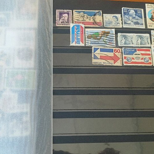 Stamp album leather, like new