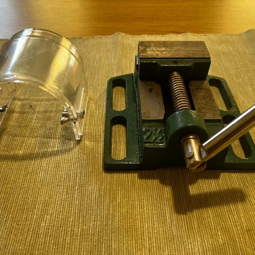 Drill press vice 6cm used heavy-duty