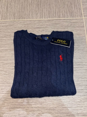 Ralph Lauren blue knitwear size M new with tags