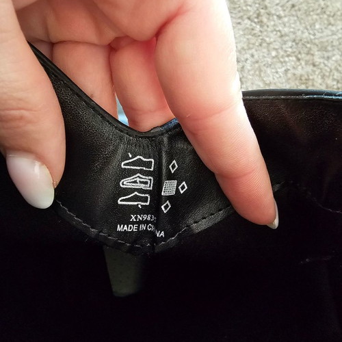 Migato western boots used, black, 9cm heel, size 39