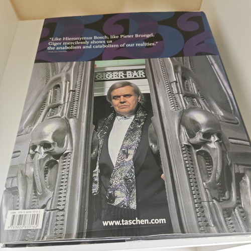 HR Giger book like new, English hardcover