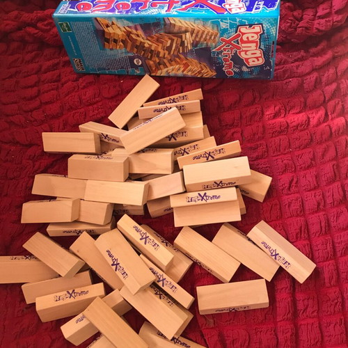 Hasbro Jenga Extreme new collectible game 2003 edition