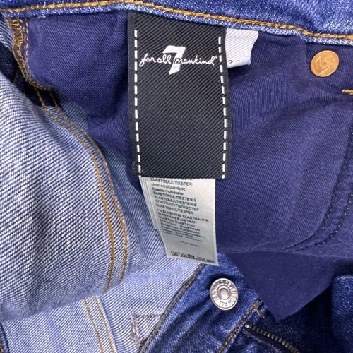 7 For All Mankind jeans used, blue denim, sizes M and L