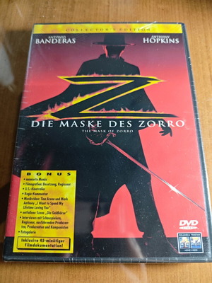The Mask of Zorro Collector’s Edition DVD καινούργιο, σφραγισμένο