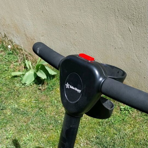 Bebe Stars tricycle used with sunshade and parent handle