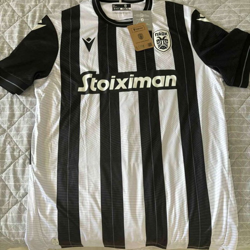 PAOK Konstantelias Signed Home Jersey 2024/25 XXL Macron