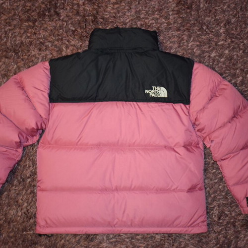 The North Face 96 Retro Nuptse men's jacket used, size M, black and pink