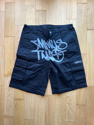 Minus Two cargo shorts καινούργια, μέγεθος large, μαύρο και γκρι