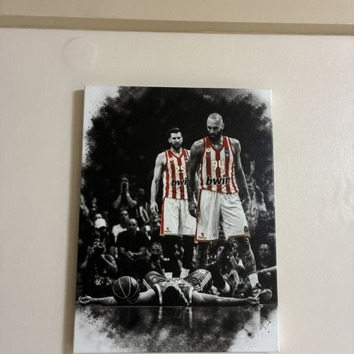 Evan Fournier handmade canvas 40x30