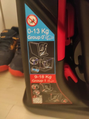 Chicco παιδικό καρεκλάκι αυτοκινήτου 0-18 κιλά μεταχειρισμένο