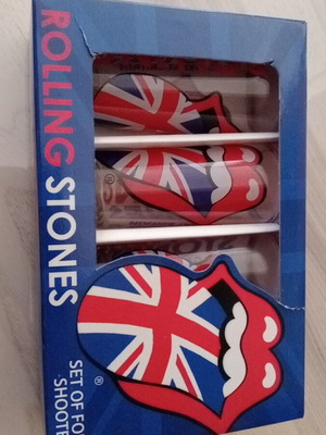 Σετ 4 σφηνάκια Rolling Stones καινούργιο