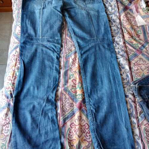 Attrattivo women's jeans pants used, size 32, blue