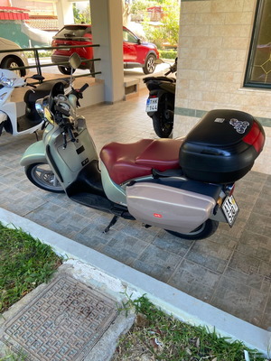 Aprilia Scarabeo 150 μεταχειρισμένο, πολύ καλή κατάσταση, καινούργια ελαστικά
