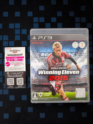 Winning Eleven 2015 PS3 game like new, Japanese version NTSC-J