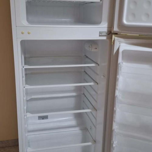 Two-door refrigerator used, very good condition