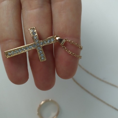 Cross ring and chain set new