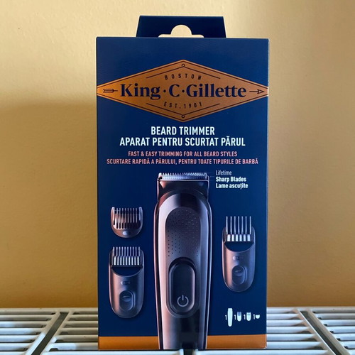 King C Gillette beard trimmer new