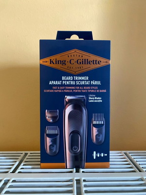 King C Gillette beard trimmer new
