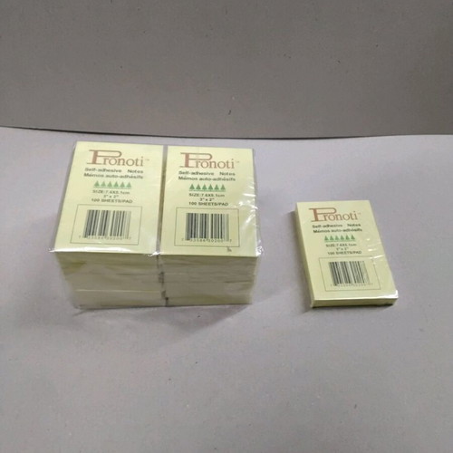 Self-adhesive notes pack of 12 76"51 new