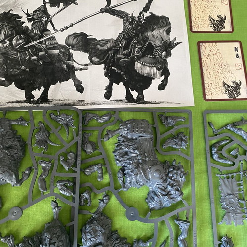 Conquest Yoroni Oni Kishin Raiu dual kit miniature