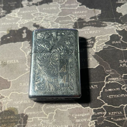 Zippo lighter used with leather belt case