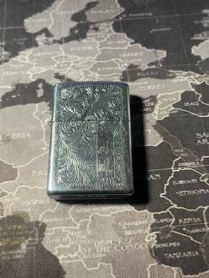 Zippo lighter used with leather belt case