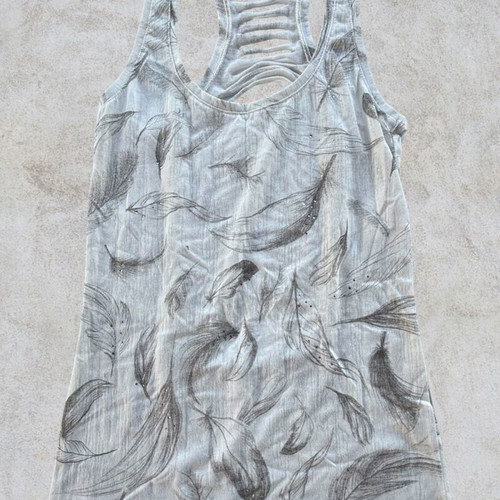 Bershka long blouse with open back, like new, medium size