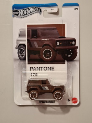 67' Ford Bronco Hot Wheels Silver Series Chase new