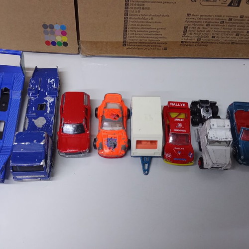 Majorette vintage toy cars and truck used