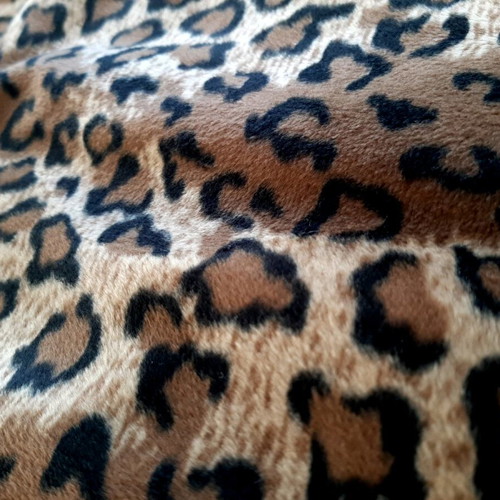 Vintage Leopard Skirt Gianni Rodini like new, mini with fur texture