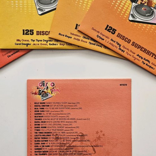 Disco 125 Superhits 5 CD collection like new