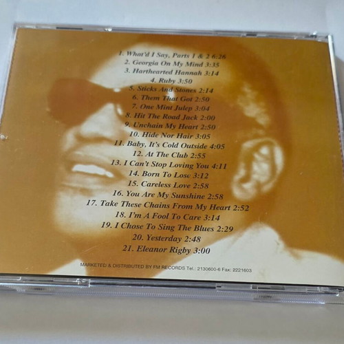 Ray Charles 18 Karat Music Collection CD used
