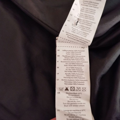 Gelert black jacket like new, size M