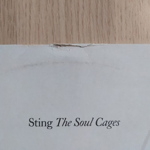 Sting The Soul Cages LP vinyl 33 rpm like new
