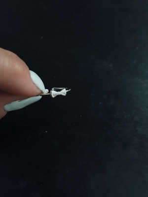 Silver adjustable ring