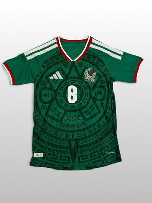 Adidas Mexico Rodríguez #8 Football Jersey Medium